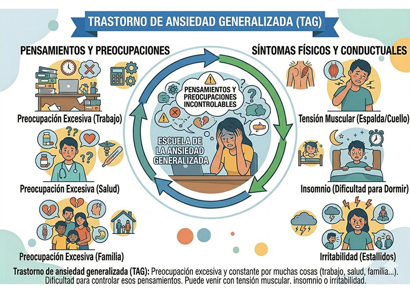 Trastorno de ansiedad generalizada (TAG)